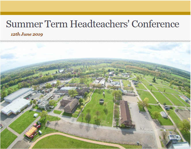 Summer Term Headteachers Conference