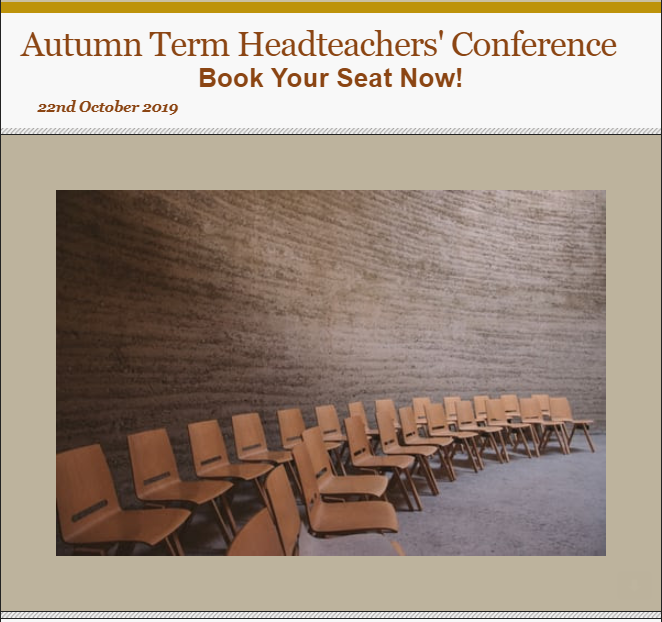 Headteachers Conference Autumn 2019