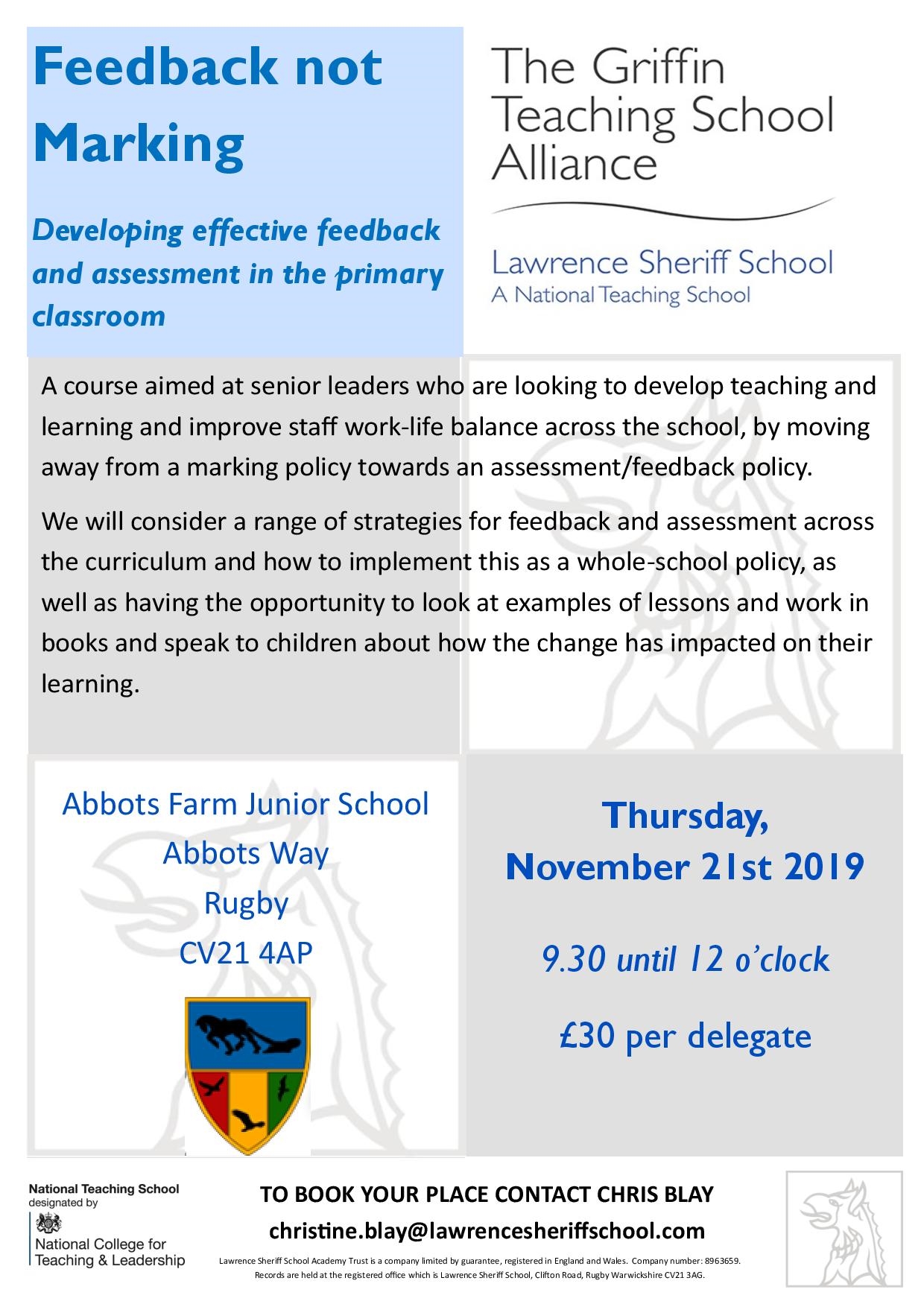 Feedback not marking flier