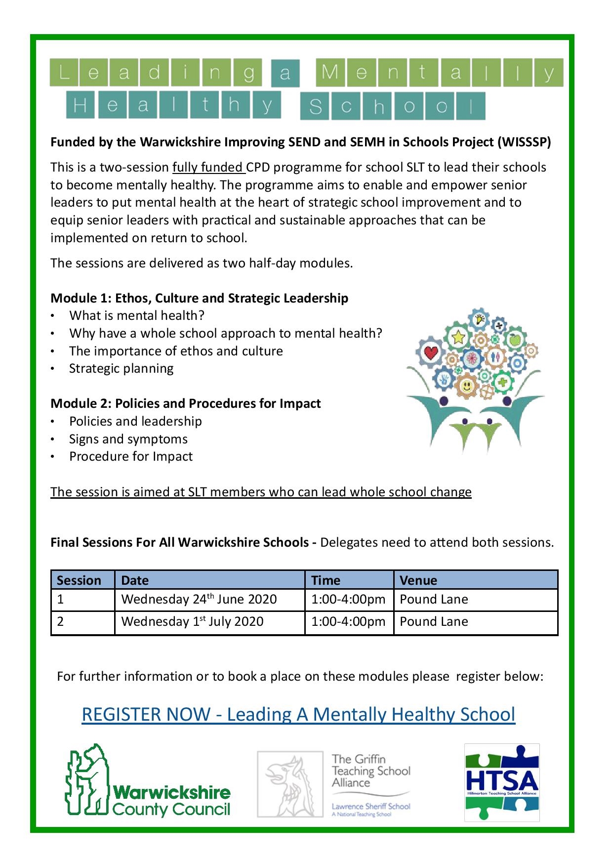 Leading a mentally healthy school revised
