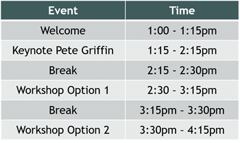 PeteGriffinTimetable