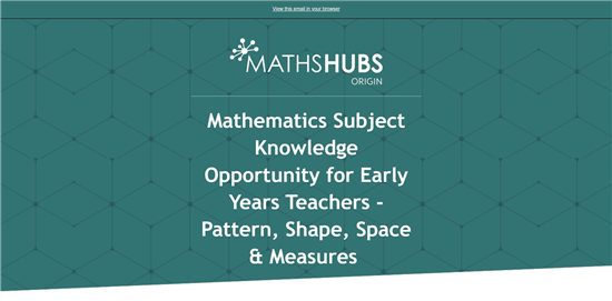 Maths HUB Early Years